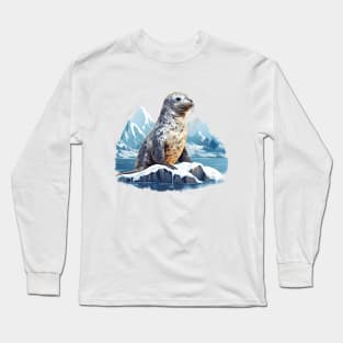 Leopard Seal Long Sleeve T-Shirt